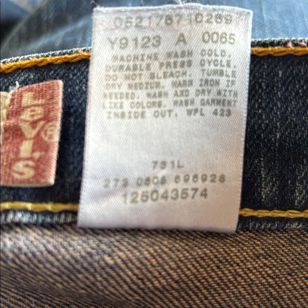 Levi's Vintage‎ 505 Straight Leg High Rise Blue Jeans Size 12 M
